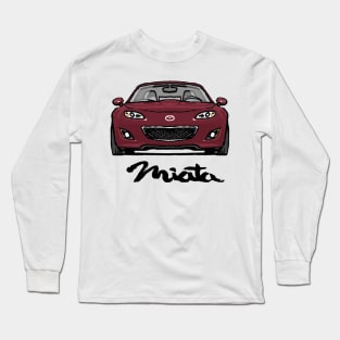 MX5 Miata NC2 Copper Red Long Sleeve T-Shirt